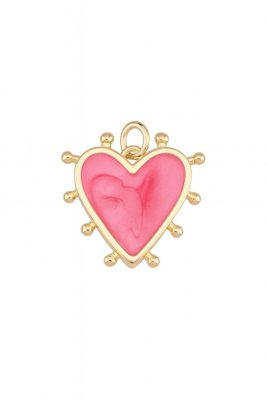 Pink Heart Pendant