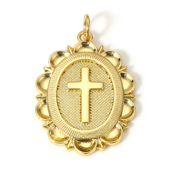 Gold Cross Pendant