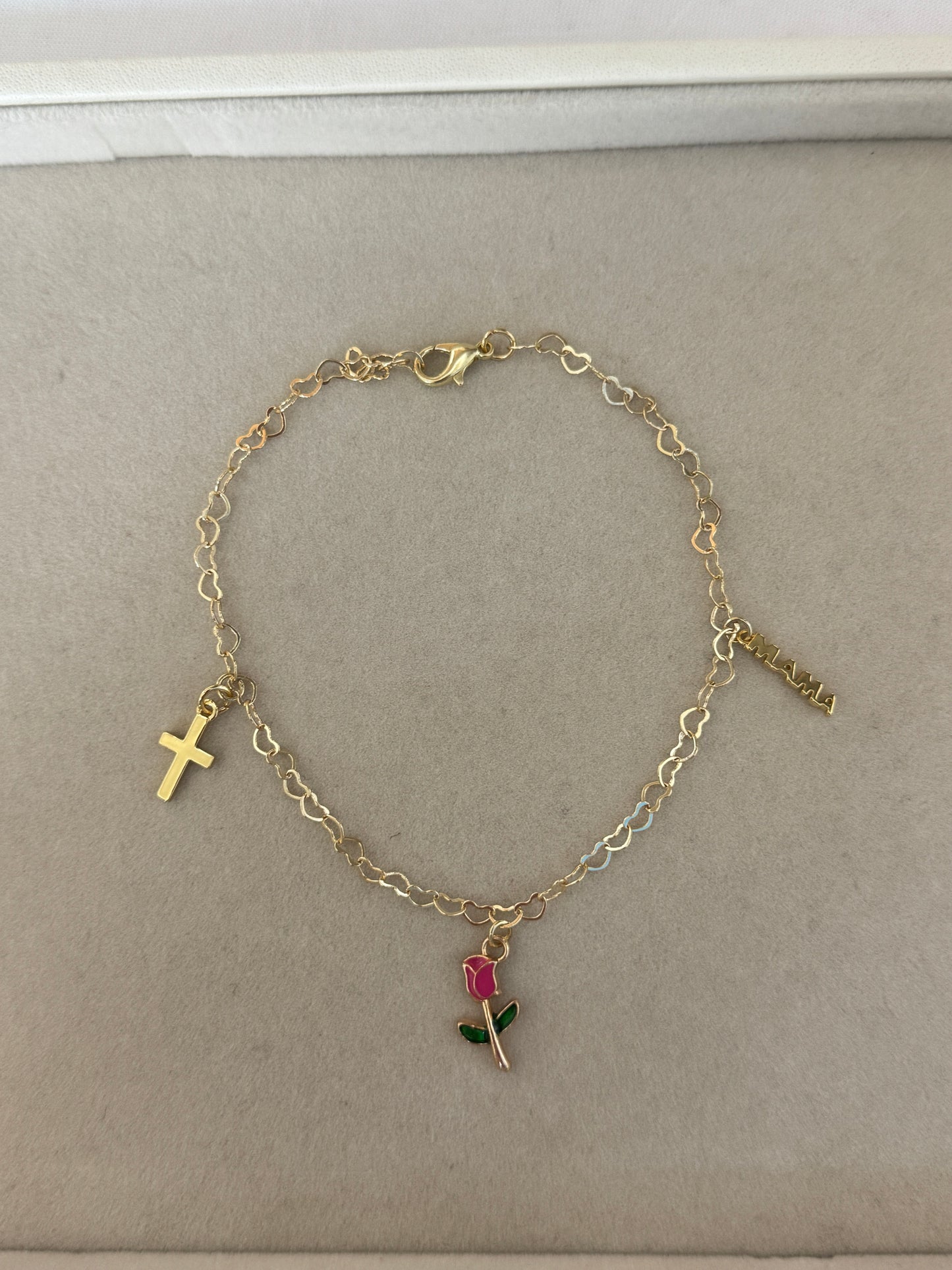 Heart Chain Bracelet