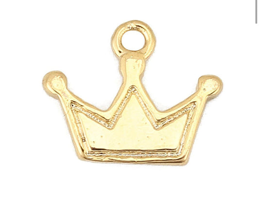 Tiny Crown Charm