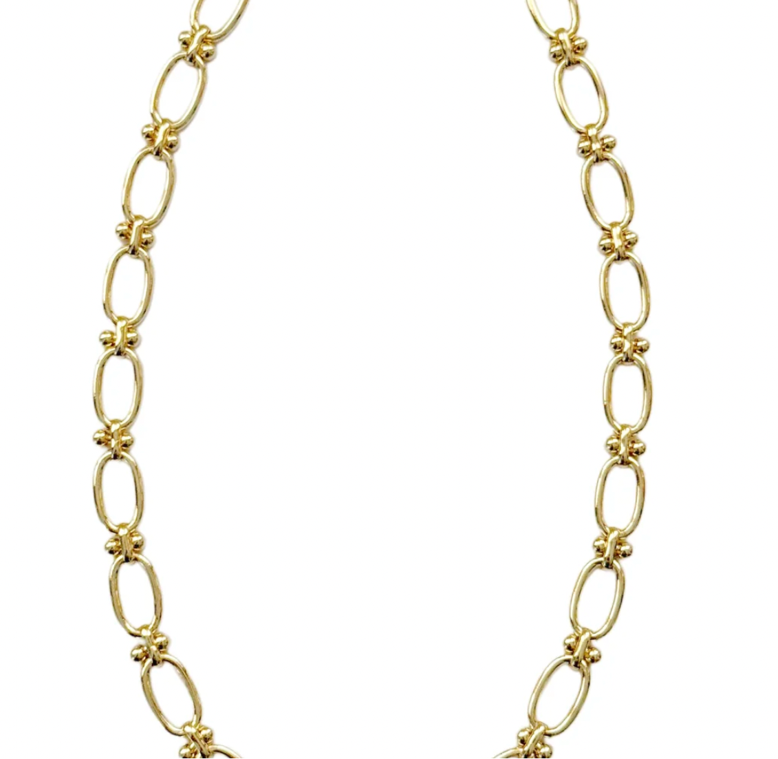 Chunky Fancy Link Necklace