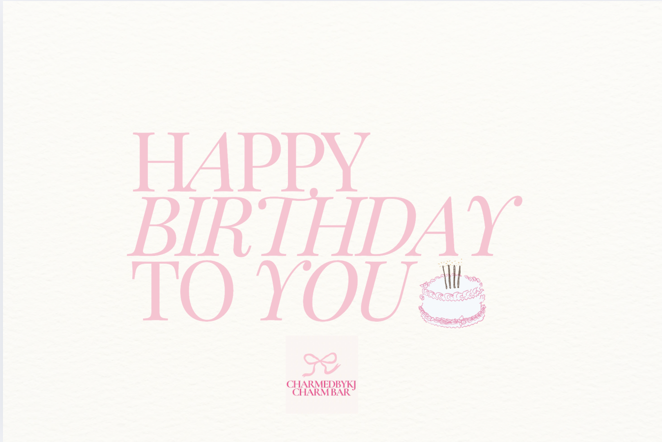 Happy Birthday Gift Card