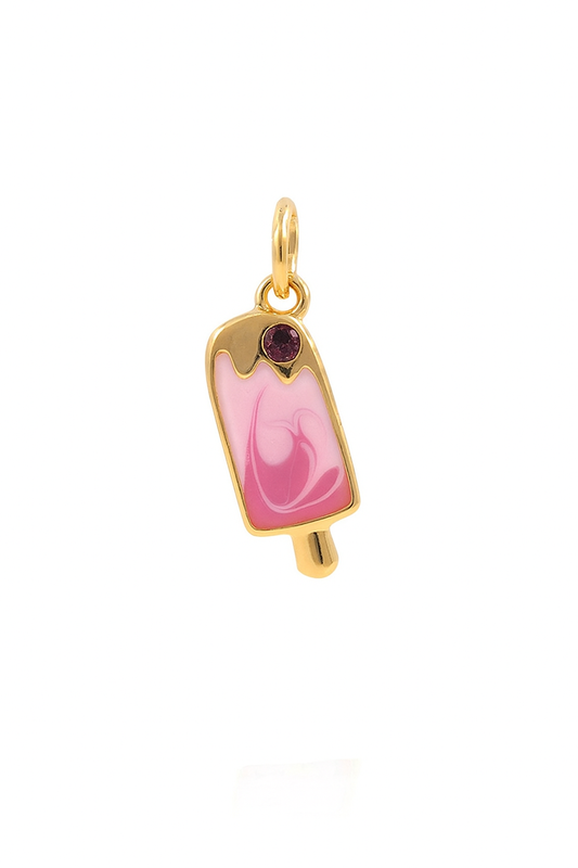 Pink Popsicle Charm