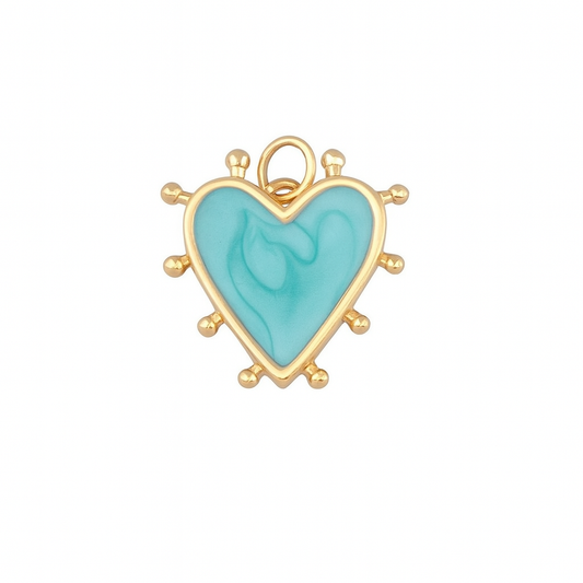 Blue Heart Pendant