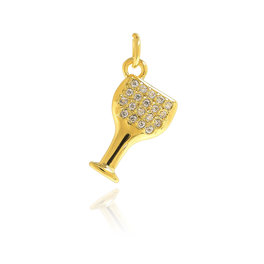 Wine Glass Charm