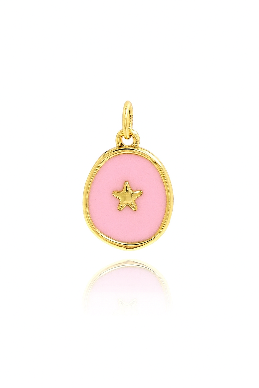 Oval Star Pendant