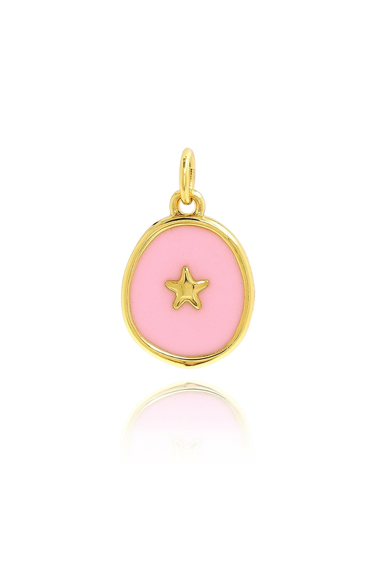 Oval Star Pendant