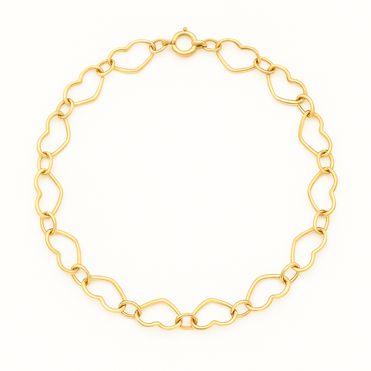 Heart Chain Necklace