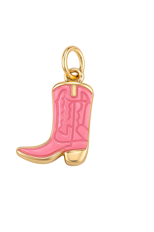 Hot Pink Boot Charm