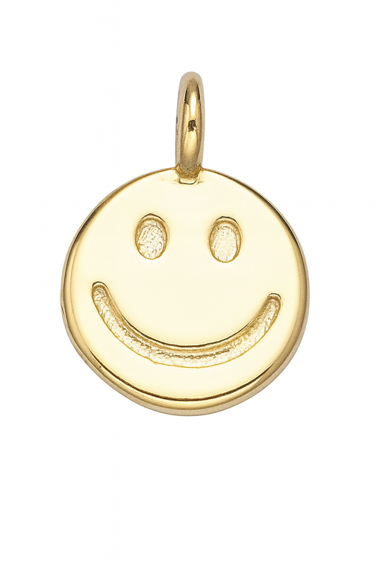 Tiny Smiley Face Charm