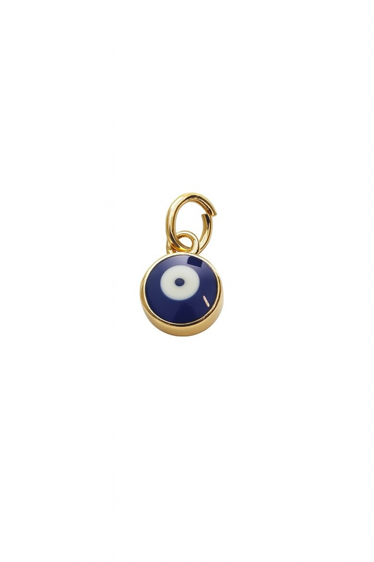 Tiny Blue Evil Eye Charm
