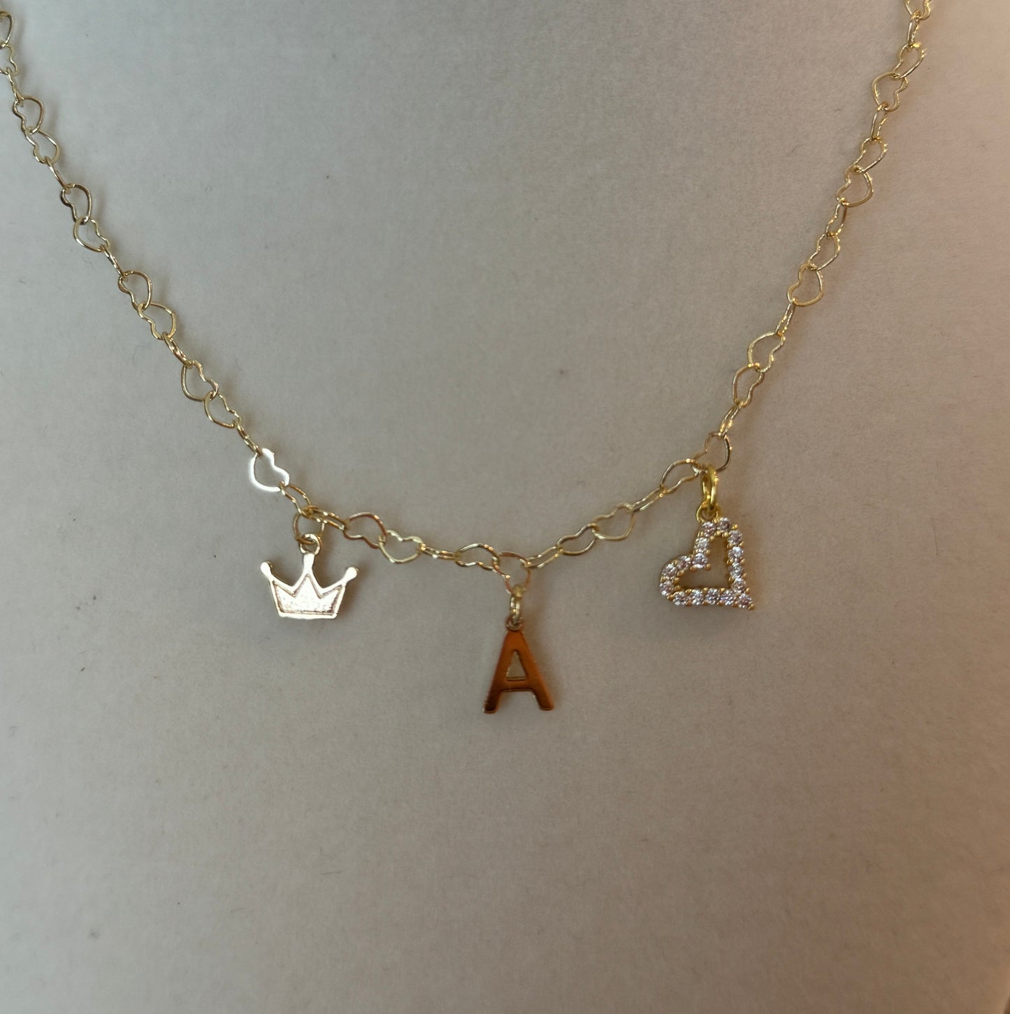 Gold Letter Charms