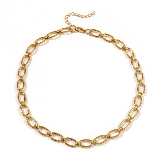 Chunky Linked Necklace Chain