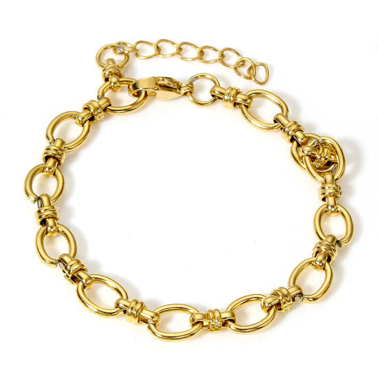 Knotted Link Bracelet Chain