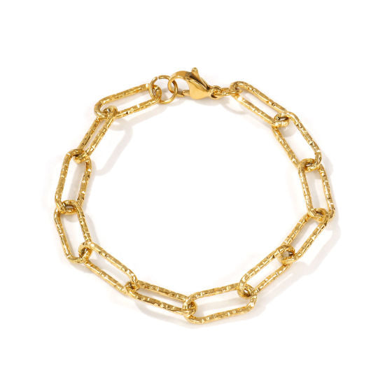 Chunky Paperclip Bracelet Chain