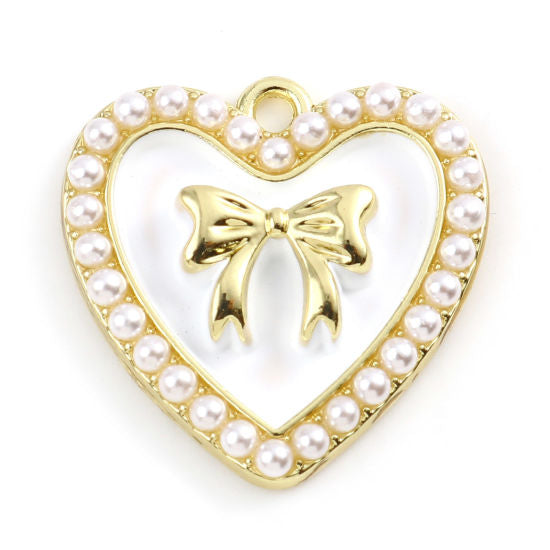 Heart & Bow Pendant