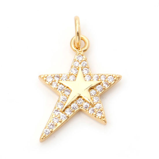 Slanted Star Charm