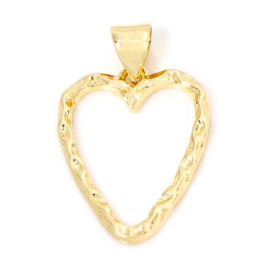 Small Open Heart Pendant
