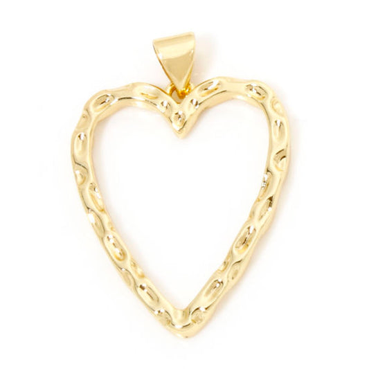 Big Open Heart Pendant
